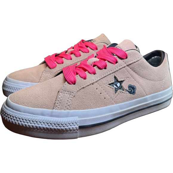 Converse Shoes - Converse One Star Pro Sage Elsesser Unisex 6.5W 5M Pink Suede Excellent A04135C